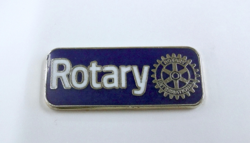 Producto Pin logo Rotary azul con iman